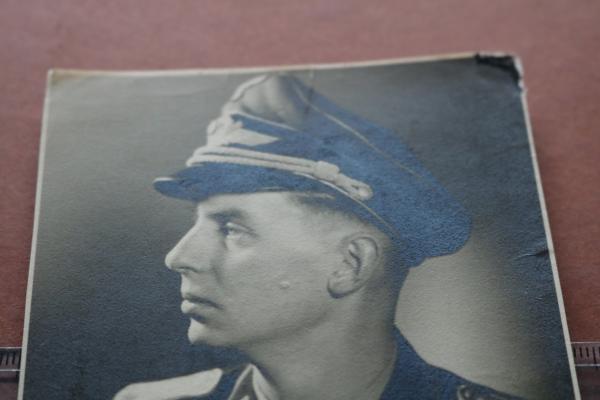 Portrait Soldat Luftwaffe DKiG Träger  , EK I usw. - Halberstadt